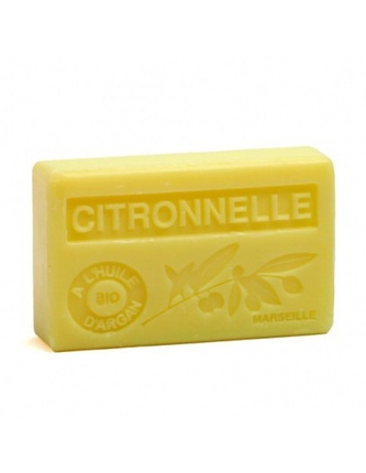 Mýdlo s bio arganovým olejem - Citronnelle (citrónová tráva) 100g TML F236