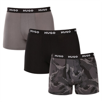 3PACK pánské boxerky HUGO vícebarevné (50532559 960) M