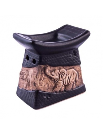 Aromalampa "Basreliéf Slon černý" TML R035