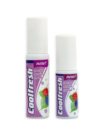 Coolfresh ústní sprej na svěží dech "Lesní plody a máta" 30ml AROMATIKA K297