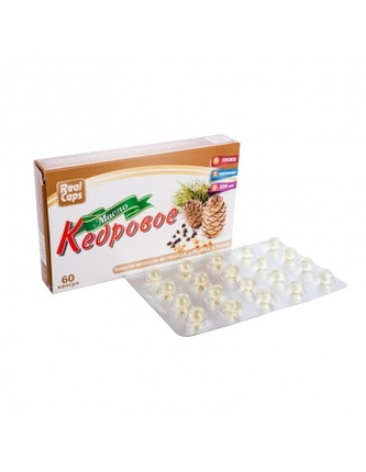 Cedrový olej v tobolkách 60tbl. TML T033