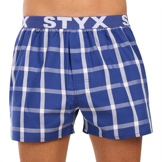 Pánské trenky Styx sportovní guma vícebarevné (B1106) XL