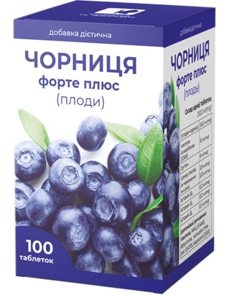 Borůvka Forte Plus 100tbl. TML T149