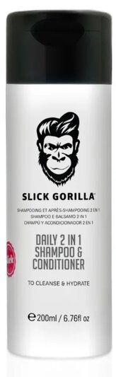 Slick Gorilla profesionálny šampón a kondicionér 2v1 Shampoo & Conditioner 200ml