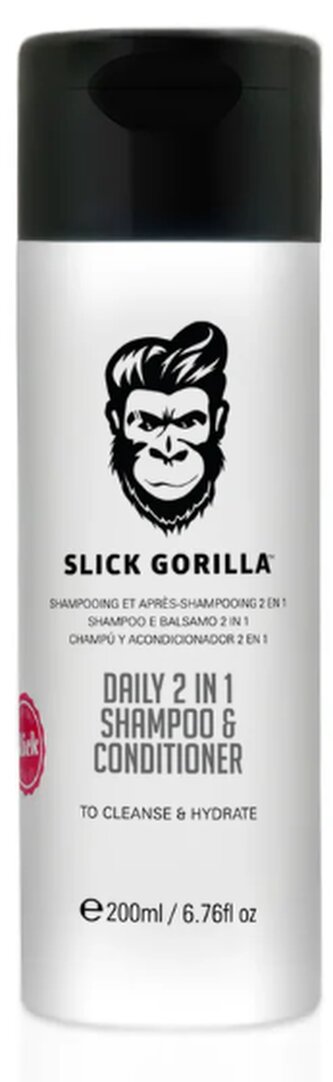 Slick Gorilla profesionálny šampón a kondicionér 2v1 Shampoo & Conditioner 200ml