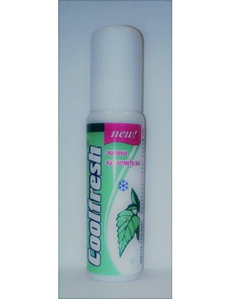 Coolfresh ústní sprej na svěží dech "Máta a měsíček" 30ml AROMATIKA K301