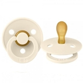 Kaučukový dudlík BIBS, 0-6 m, slonová kost