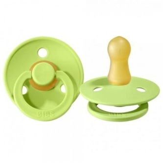 Kaučukový dudlík BIBS, 0-6 m, zelený