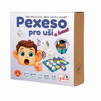 PŘIPRAVUJEME - PEXI Pexeso pro uši a hmat