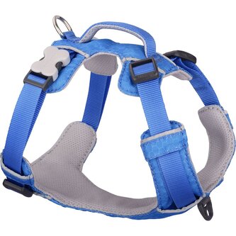 Red Dingo postroj Sport – Electric Blue – 25 mm x 75-112 cm