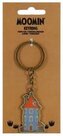 Muminki Brelok metalowy Dom Muminków