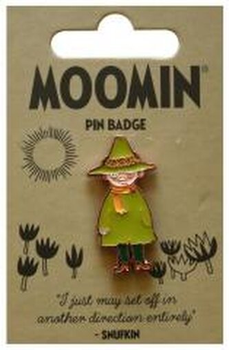 Muminki Przypinka metalowa Włóczykij