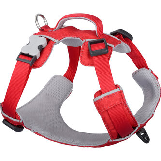 Red Dingo postroj Sport – Red – 20 mm x 47-64 cm
