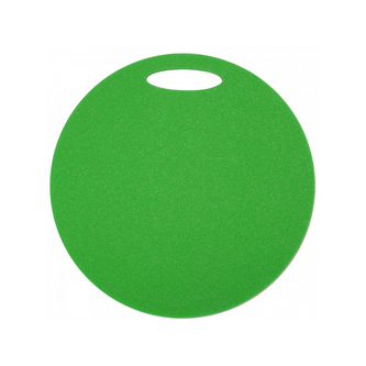 Sedátko kulaté 1-vrstvé Yate (podsedák) průměr 35 cm - zelené