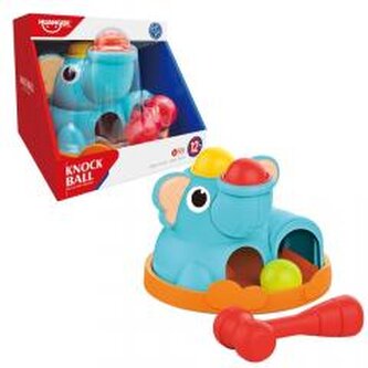 Słonik zbijak z piłeczkami