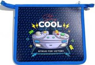 Teczka-torba A5+ zapinana na zamek Pad