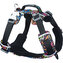 Red Dingo postroj Sport – Squiggles Black – 20 mm x 47-64 cm