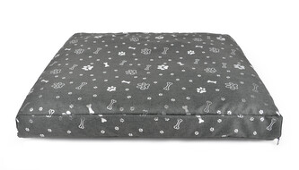 Matrace pro psy ROCKY antracitová/stříbrná S 70x50x10 cm Mybesthome