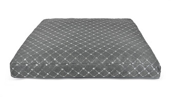 Matrace pro psy PLUTO antracit/stříbrná 3XL 140x100x15 cm Mybesthome