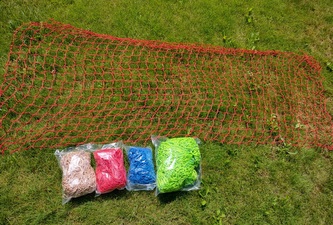 DEKORAČNÍ SÍŤ polypropylen 2x3 m Barva: modrá