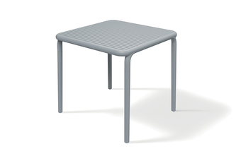 Jídelní stůl BRENE 795x795x755 - barva: šedá