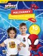 Maľovanky s nažehľovacími obrázkami Spidey