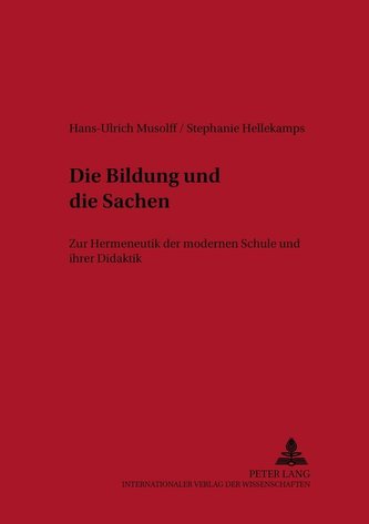 Die Bildung und die Sachen