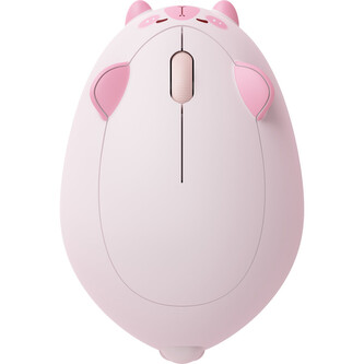 Akko Capybara bezdrátová myš růžová