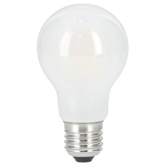 Xavax LED Filament žárovka, E27, 806 lm (nahrazuje 60 W), teplá bílá, vhodná pro stmívače, matná