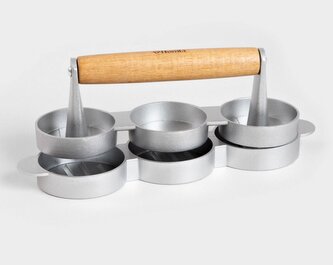 Lis na maso | EASY GRILL | na hamburgery | 24,5 cm | 743962