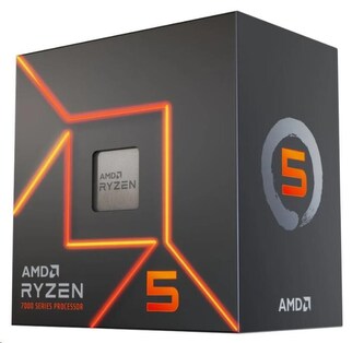CPU AMD RYZEN 5 7600, 6-core, 3.8GHz, 38MB cache, 65W, socket AM5, BOX