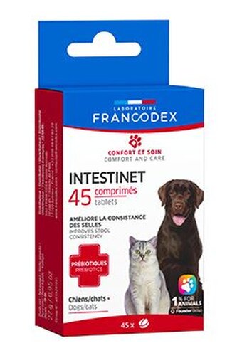 Francodex Intestinet pro psy a kočky 45tbl