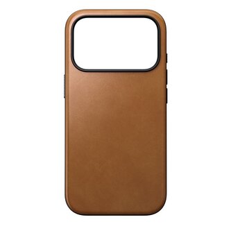 Nomad Modern Leather Case, english tan - iPhone 2025 Pro