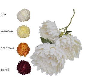 Chryzantéma bordo 87 cm