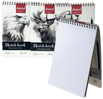 Szkicownik A4 30k. 30x21cm 100g, Adar