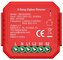 NEDIS chytrý duální spínač osvětlení/ 2x 100W/ připojení terminálu/ Zigbee 3.0/ Android/ iOS/ Nedis® SmartLife/ červený