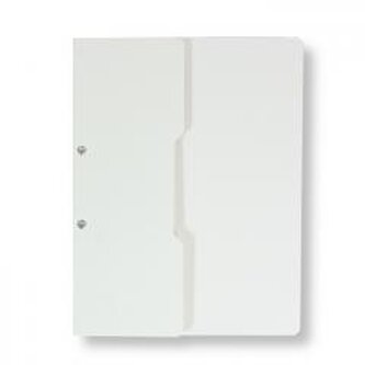 Skoroszyt A4 300gsm papierowy oczkowy (35szt)