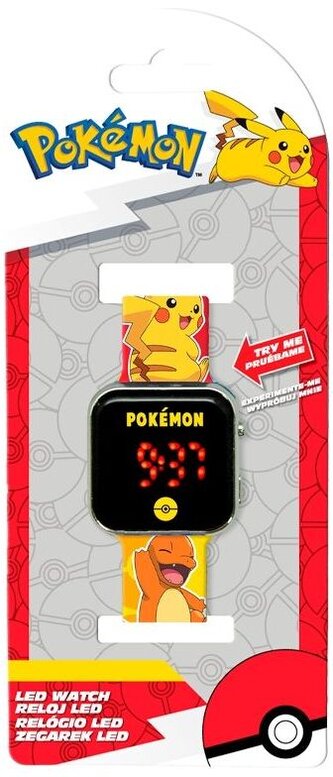 Zegarek LED z kalendarzem Pokemon POK4435, Kids