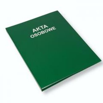 Teczka Akta osobowe T2 zielona