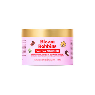 Bloom Robbins Growth & nourish mask - maska pro růst vlasů s kofeinem 250 mll