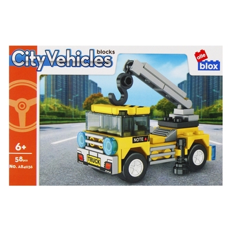 Klocki konstrukcyjne 55 elementów City Dźwig alleBLOX 525215