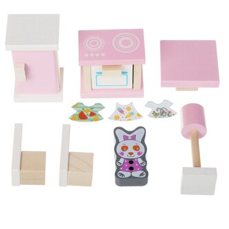 CUBIKA 13975 Kuchyňka - dřevěný nábytek pro panenky CUBIKA 13975 Kuchyňka - dřevěný nábytek pro panenky