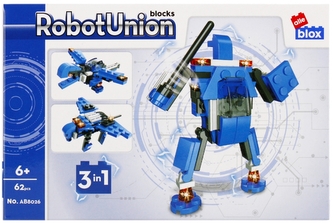 Klocki konstrukcyjne 62 elementy Robot alleBLOX 492906 Klocki konstrukcyjne 62 elementy Robot alleBLOX 492906