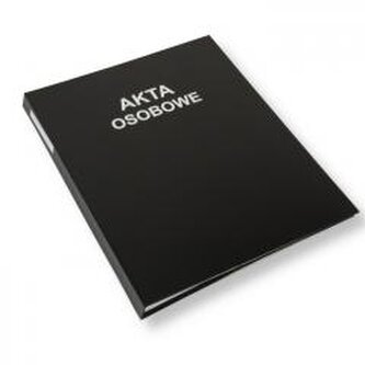 Teczka Akta osobowe T2 czarna