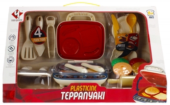 Masa plastyczna Grill plus akcesoria  MEGA CREATIVE 481570