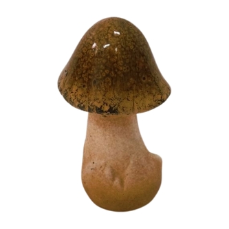 Keramický hřib hnědý, 11 cm