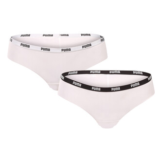 2PACK dámské kalhotky brazilky Puma vícebarevné (603041001 300) L