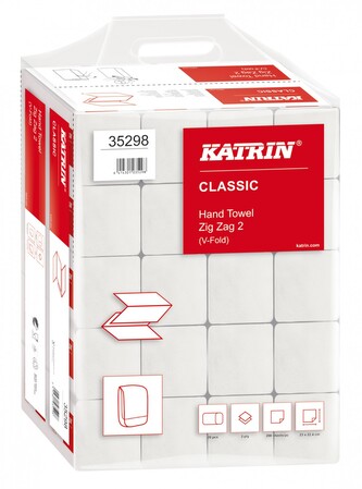 Katrin Handy Pack papírové ručníky Classic 2vr ZZ 4000 ks