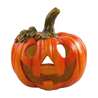 Keramická dýně na čajovou svíčku 23,4 cm