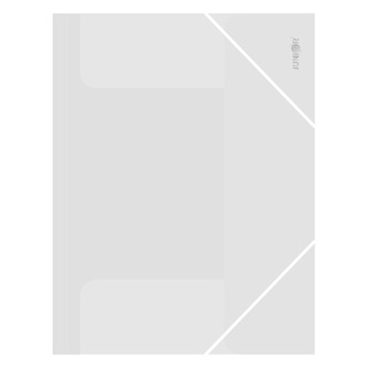 Zakládací mapa s gumičkou PP/A4, průhledná/transparentní